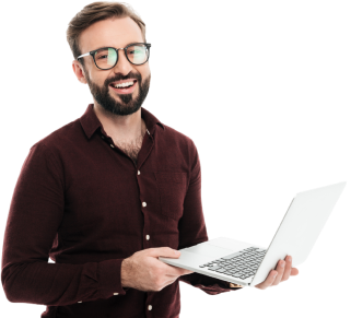 Man With Laptop